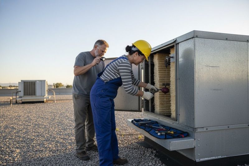 Swamp Cooler Installation